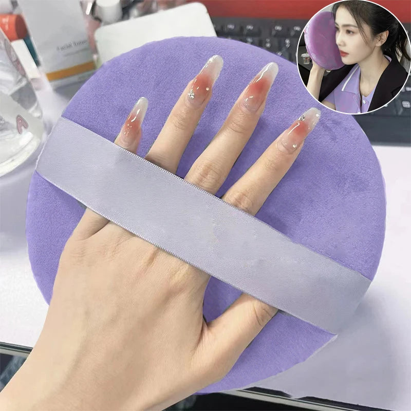 Oversized Makeup Powder Puff Velvet Beauty Sponge Soft Skin Friendly
