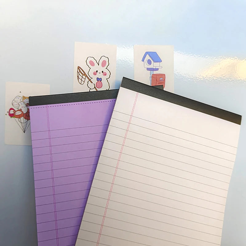 Tearable Legal Pad Office Supplies Ink-proof Tear-off Pages Writing Sheet Paper Notepad Simple Lined Paper Scribbling Book Zpaxo