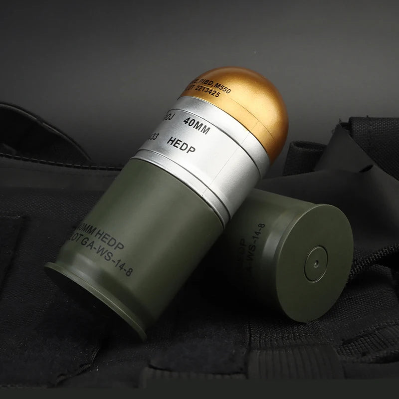 M433 HEDP Cartridge Dummy Grenade Model Military Fan Collection Toy Zpaxo