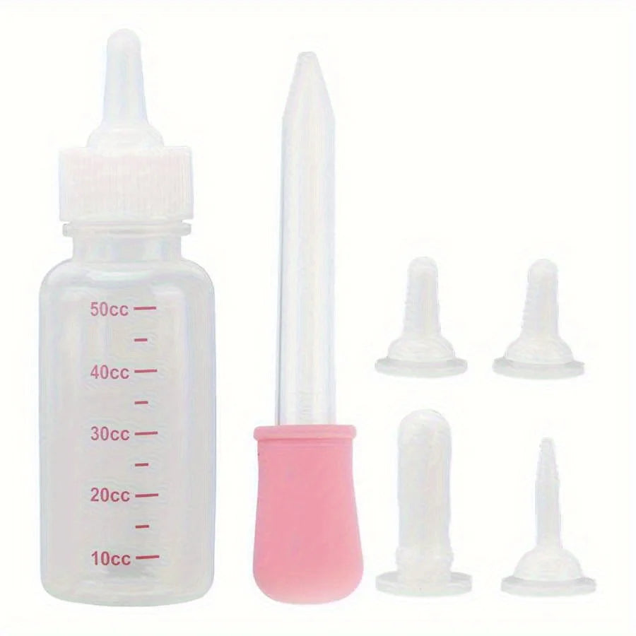 Small Pet Nurser Bottle Newborn Animals Nursing Feeding Easy Carry