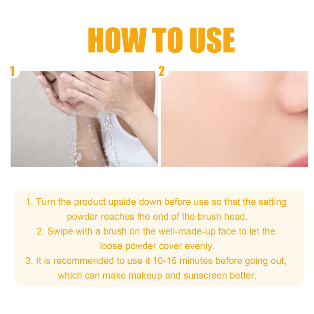 Jaysuing SPF 50 Sunscreen Loose Setting Powder – Oil Control Matte Sunscreen Setting Powder Zpaxo