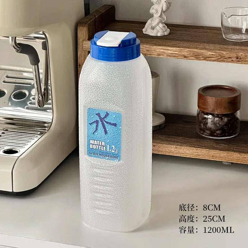 Large Capacity Cold Water Kettle, Plastic Juice Pot, Coffee Beverage Pot, Restaurant Cold Water Cup, Outdoor Casual Cup Zpaxo 1000-1200ml 1200ML