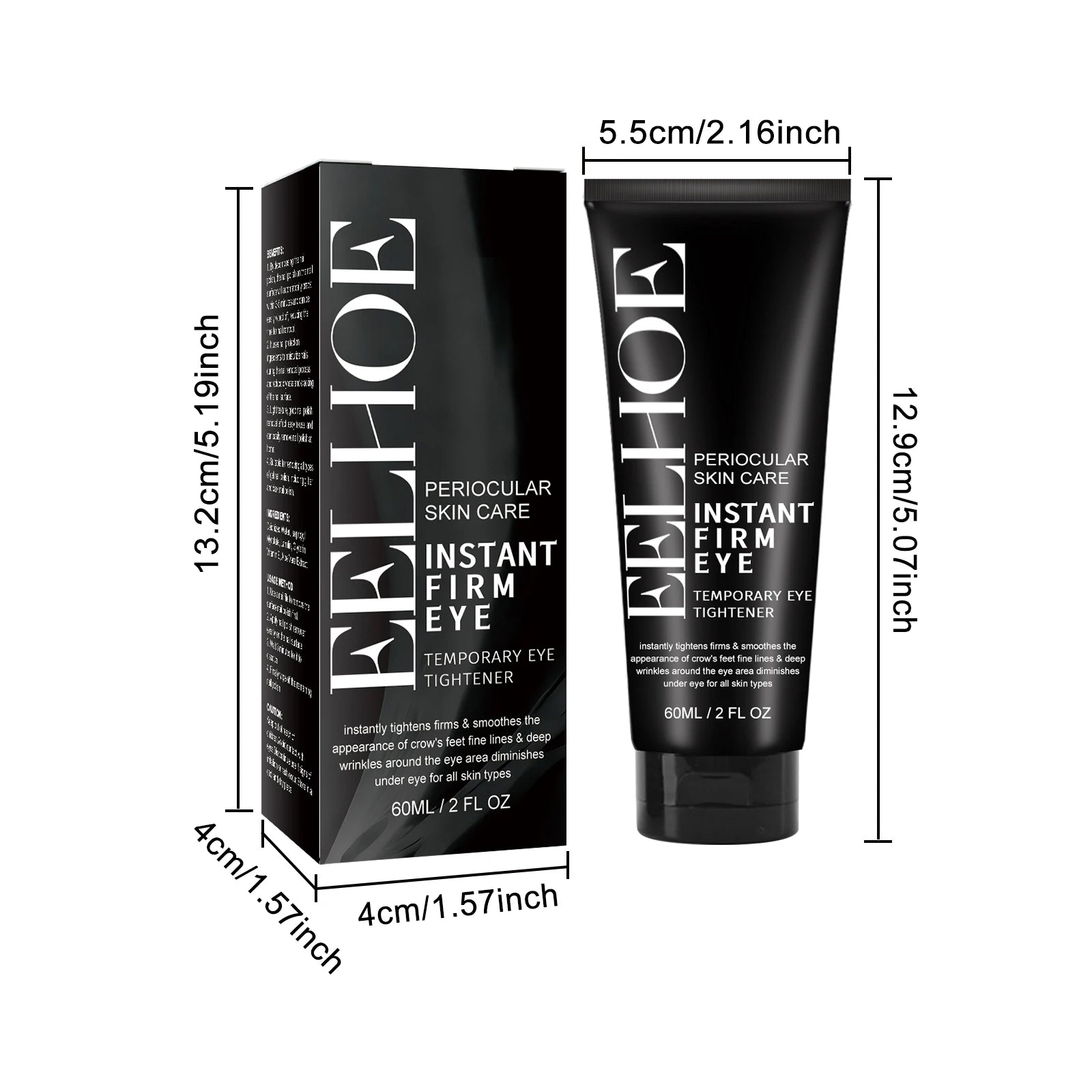 Eelhoe Firming Eye Cream – Anti-Aging, Collagen & Hyaluronic Acid Anti-Aging Eye Cream Zpaxo