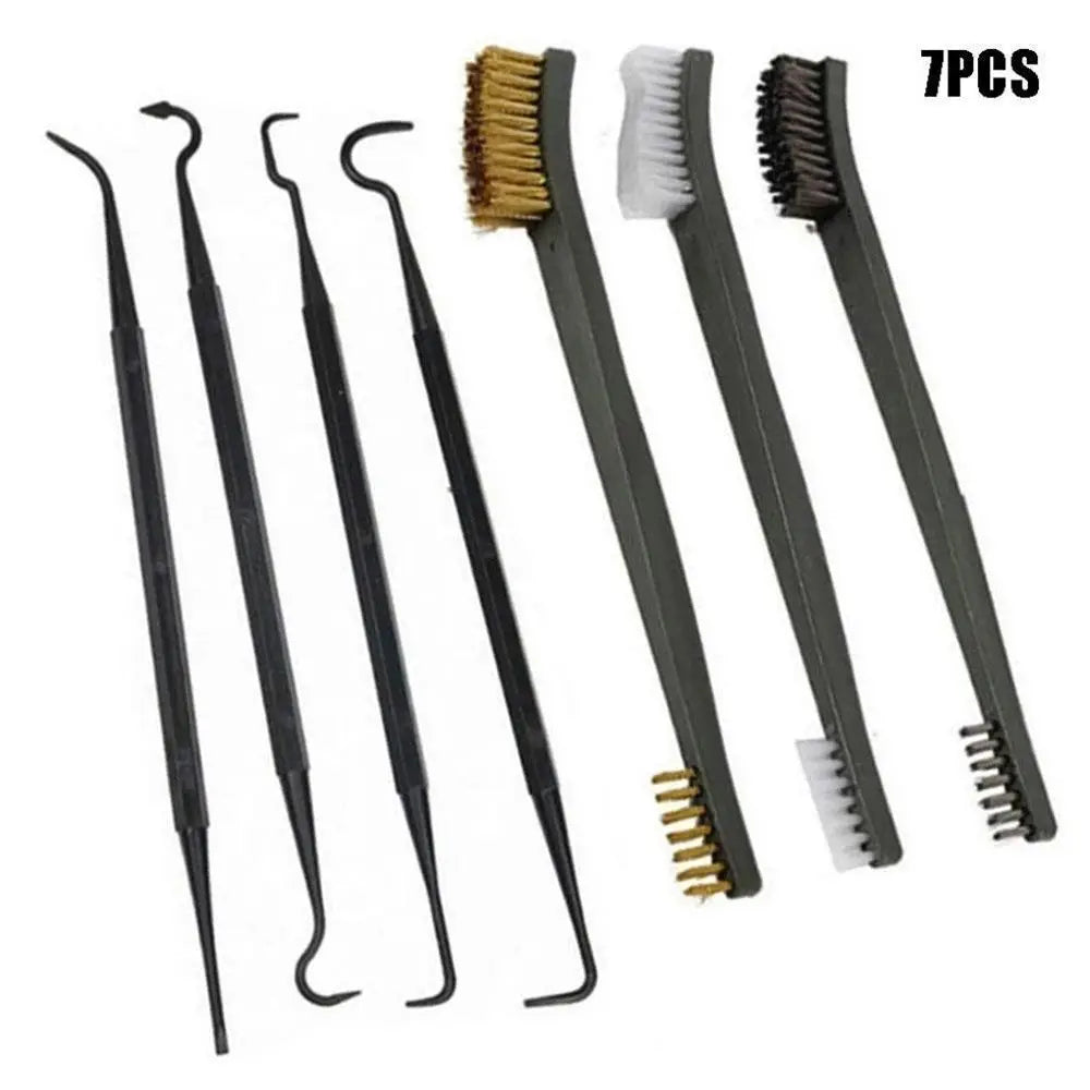 Multipurpose Nylon Pick Wire Brushes Brush Car Cleaning Detailing Zpaxo