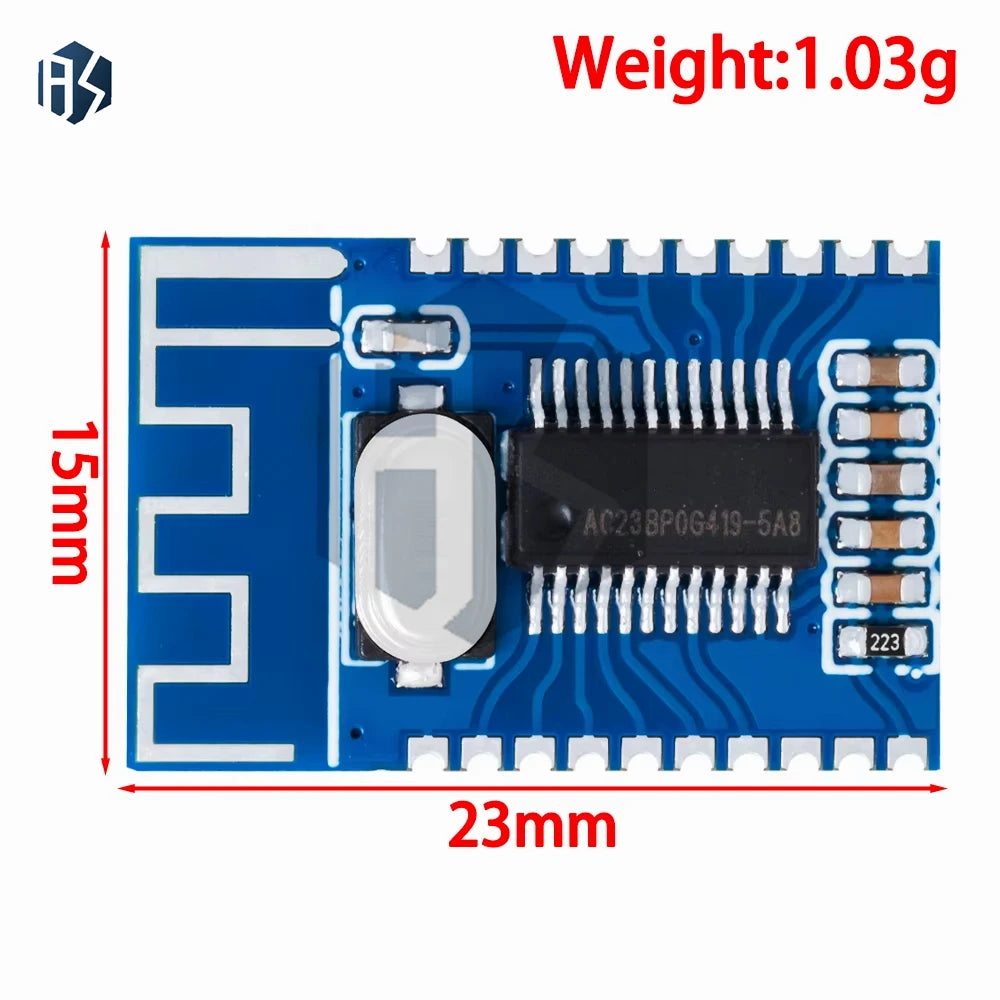 1~5PCS Bluetooth Audio Receiver Module Wireless Bluetooth 5.0 Circuit Receiver Board Stereo Zpaxo