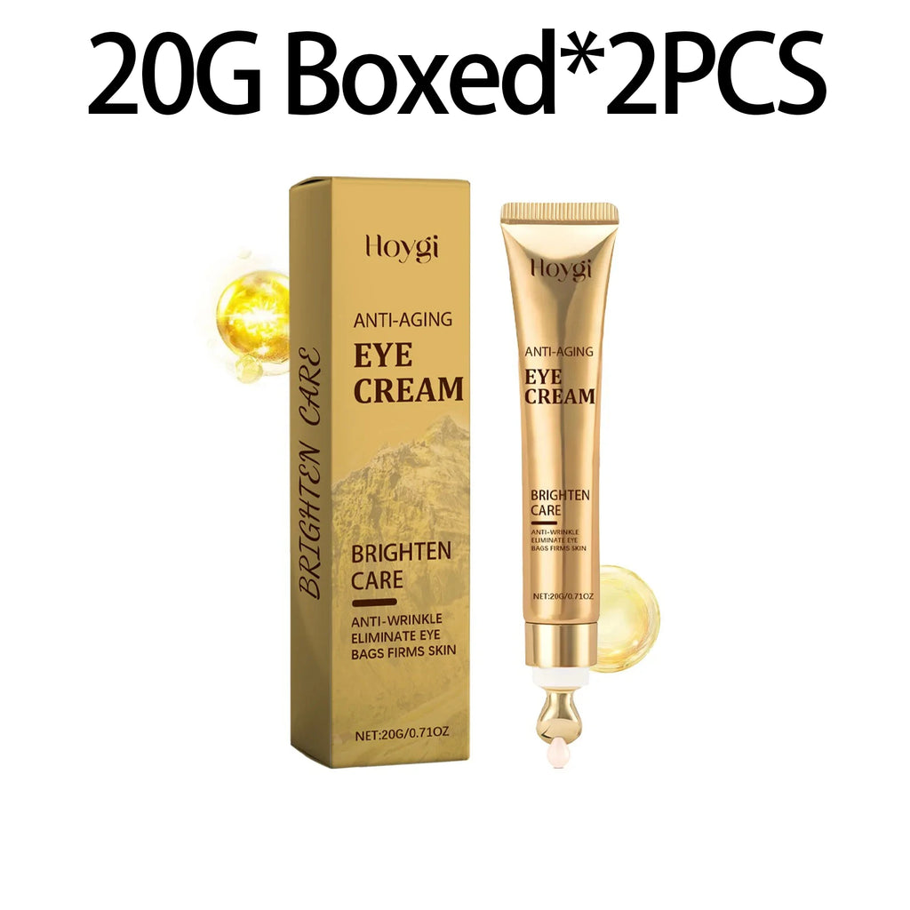 Firming Eye Cream Lifting Eye Bag Dark Circle Removal Fade Fine Line Against Puffiness Deep Moisturizing Nicotinamide Eye Cream Zpaxo 20g boxed X 2PCS