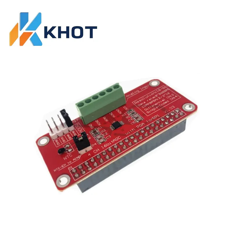 Compatible Raspberry Pi 3 2 B+ADS1115-ADC Module SUNLEPHANT Zpaxo ADS1115-ADC