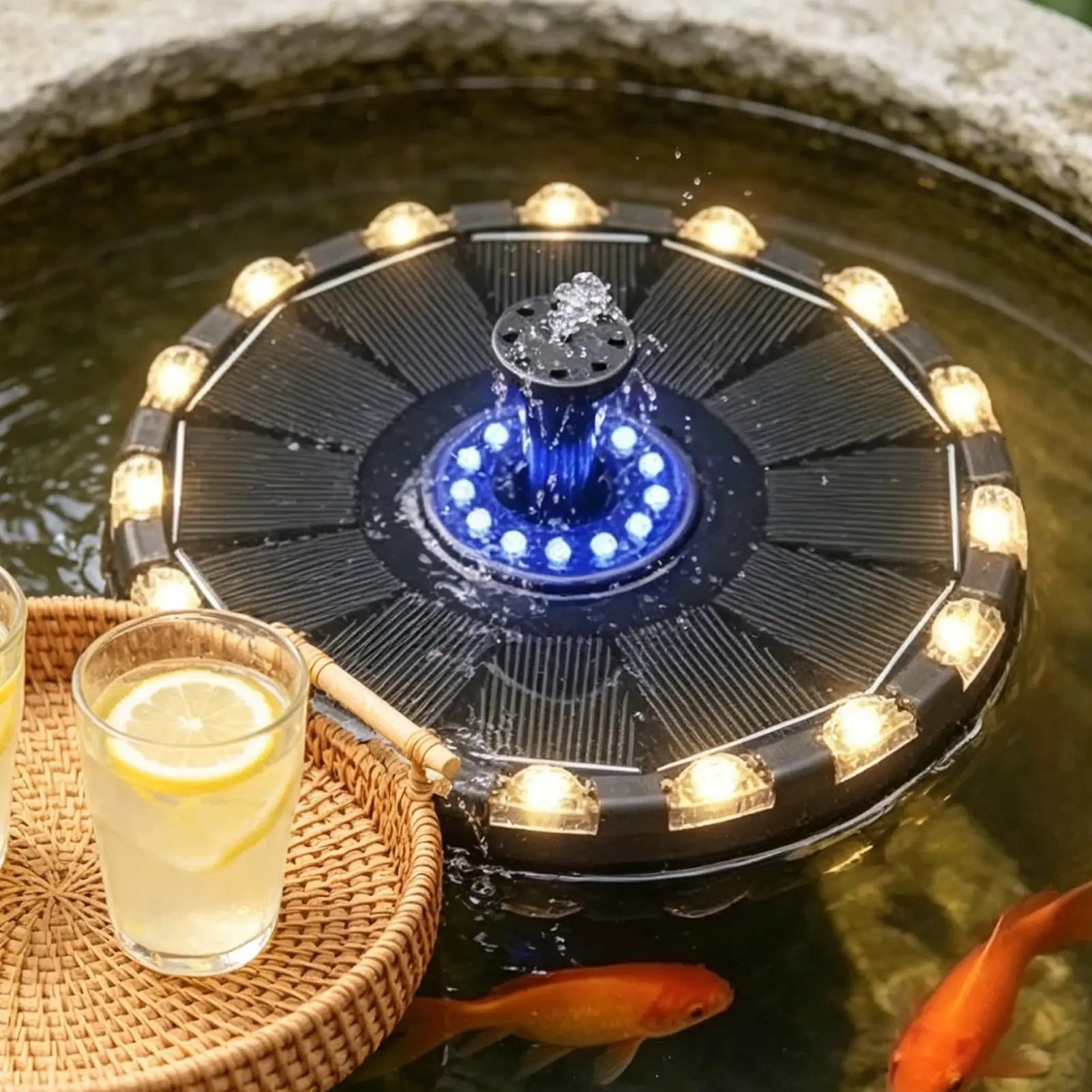 Bath Fountain Solar Floating Colorful Sprayer With LED Solar Bathtub Fountain For Kids Children Girls Boys Home Garden House Zpaxo