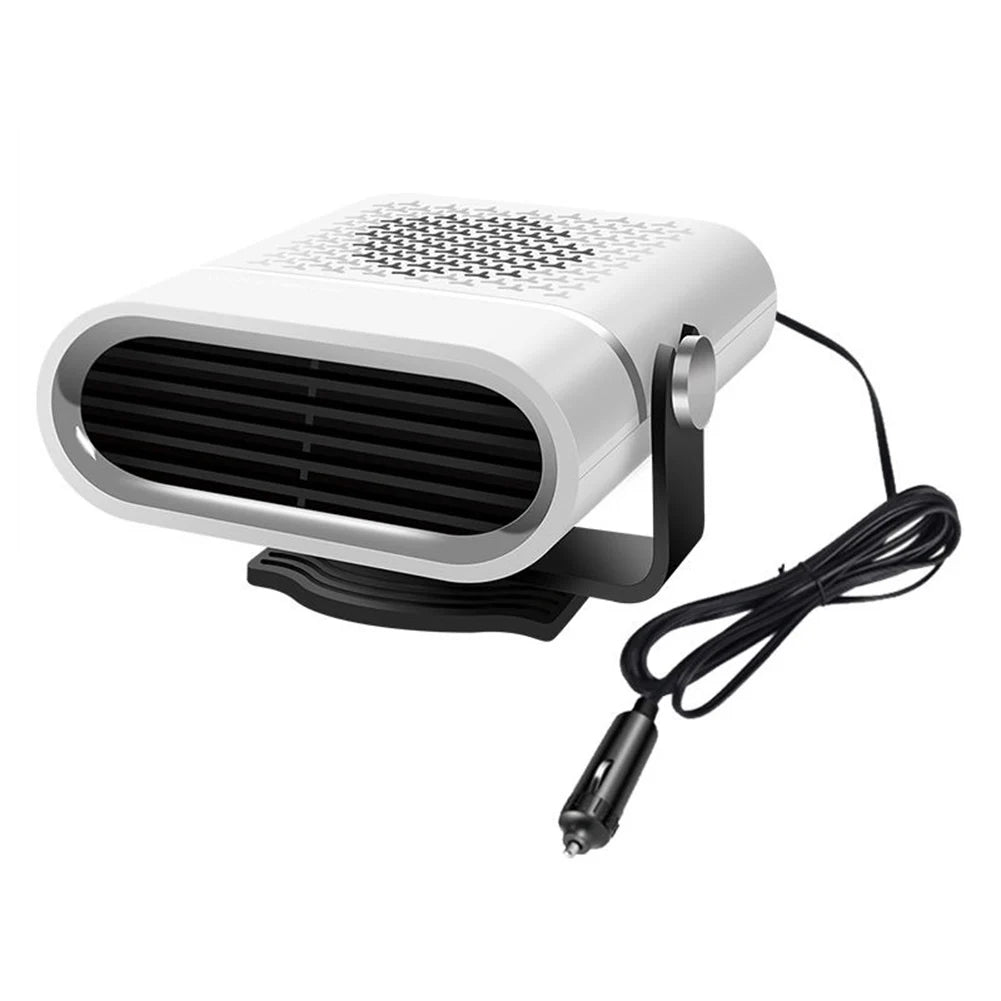 12V/24V Window Windshield Defogging Defrosting Heater Automatic Heater Non-slip Base for Car Camping Travel Winter Fast Heating Zpaxo