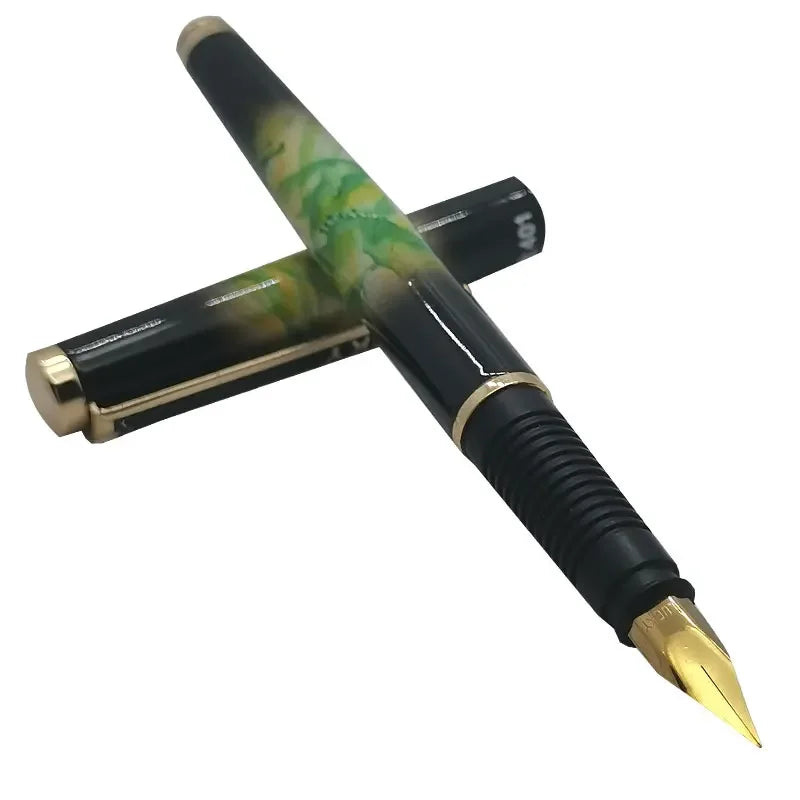 New Old Vintage Hero Yong Sheng 401 Fountain Pen Fine Nib Students Writing Stationery Collection Using the 1990 S Zpaxo