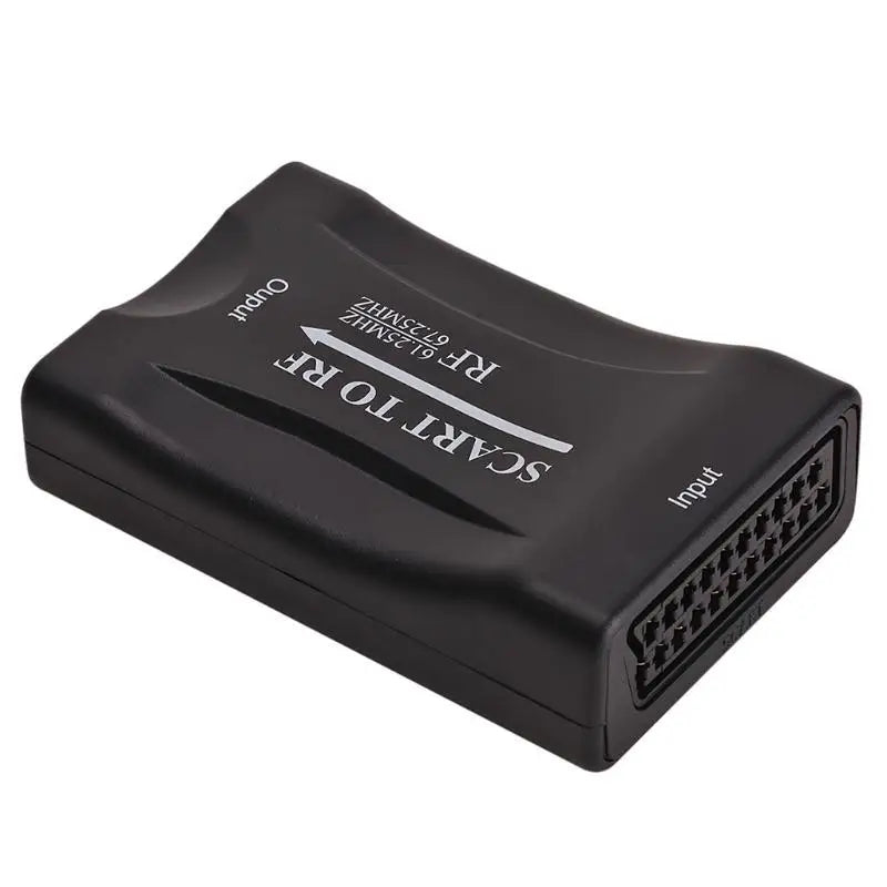 652F Scart RF Video Adapter 67 25Mhz 61 Portable Lightweight Zpaxo