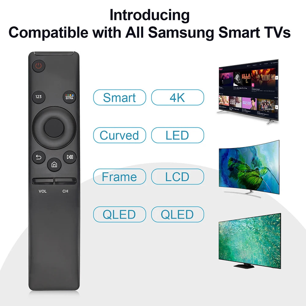 Samsung 4K Smart TV Replacement Remote BN59 TM1640 Universal TV Remote Control Zpaxo