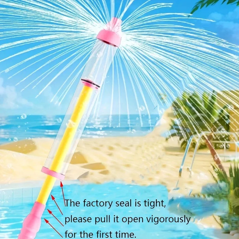 Firework Fountain Water Gun Soaker Squirt Outdoor Balloon Battles