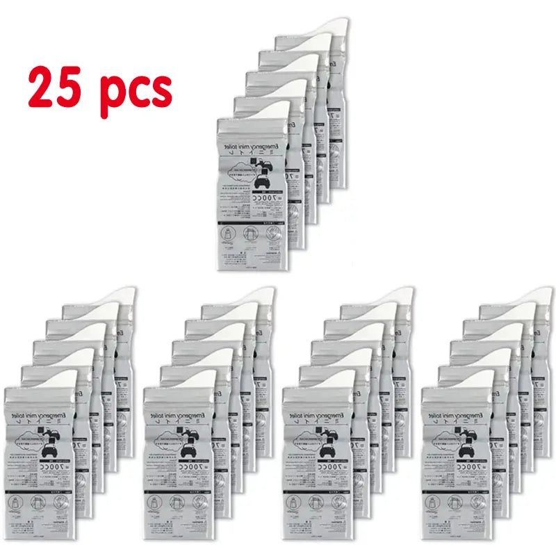 Emergency Portable Urinal Bags 700ml – Travel Toilet Bags 5–40 Pack