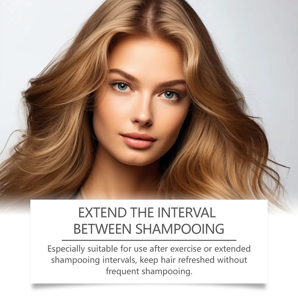 Refreshing Hair Dry Shampoo Cleaning Grease Sweat Strengthening Roots Zpaxo