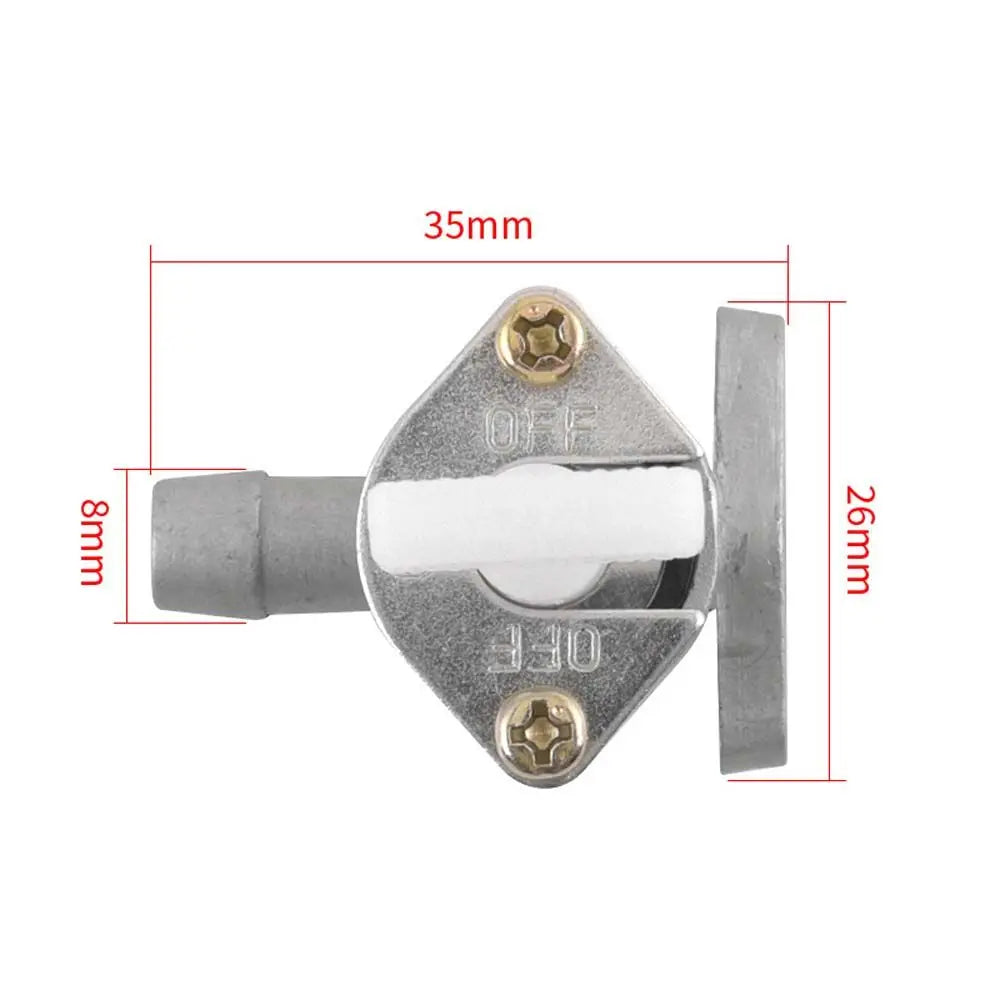 Quad Carburettor Fuel Tap Scooter Carburetor Switch Oil Valve Cock Zpaxo