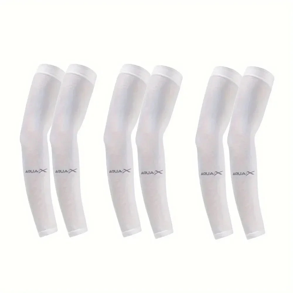Breathable Sun Protection Sleeves Cooling UV Driving Golfing Fishing