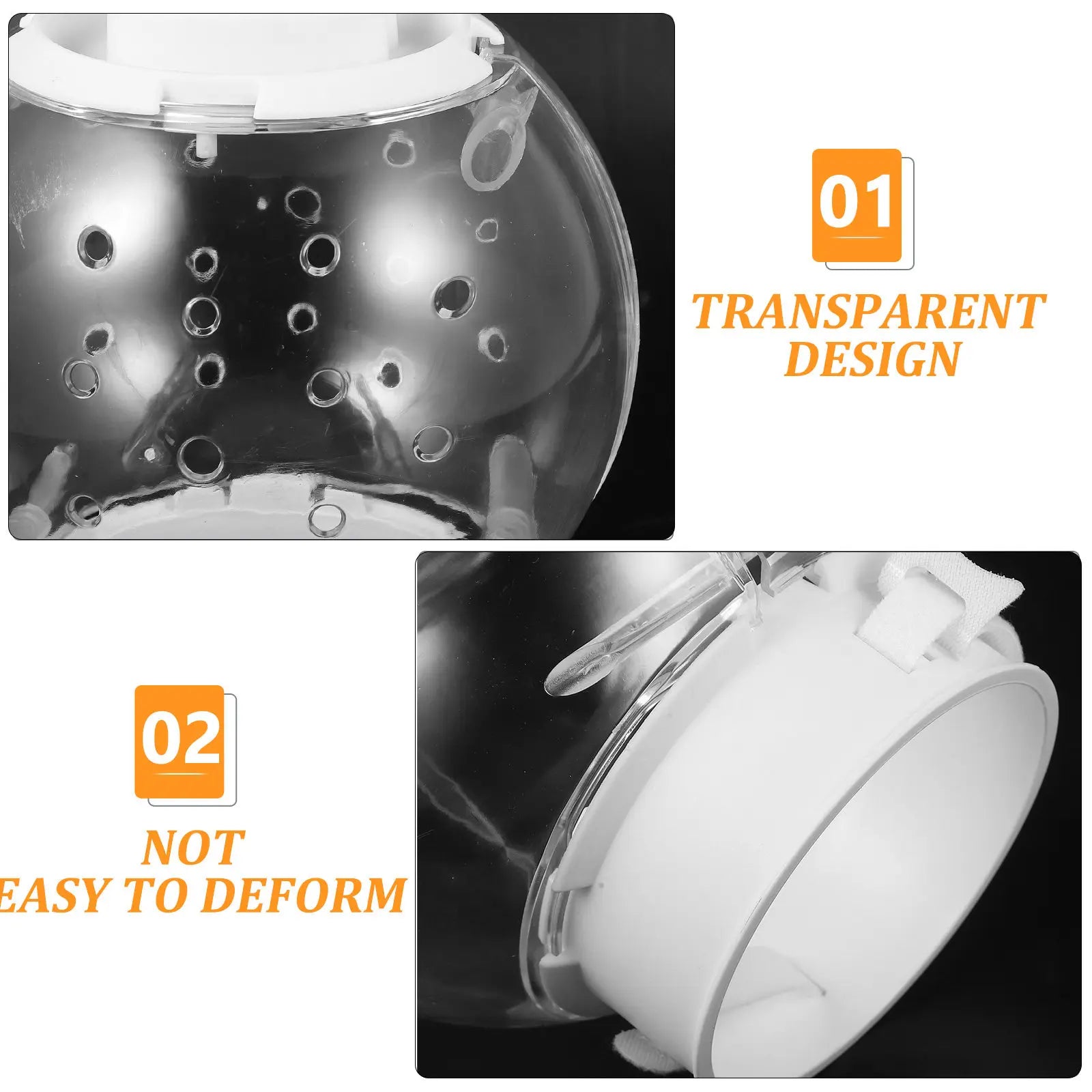 Kitten Clear Bubble Breathable Ventilated Protective Shield Surgery