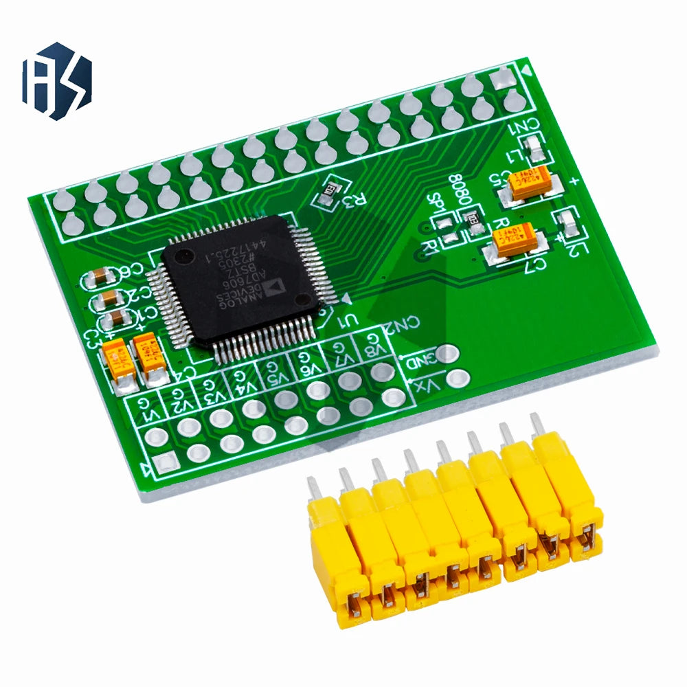 AD7606 16-Bit ADC Module 8-Channel Synchronous Sampling Data Acquisition 200KHz Rate Zpaxo