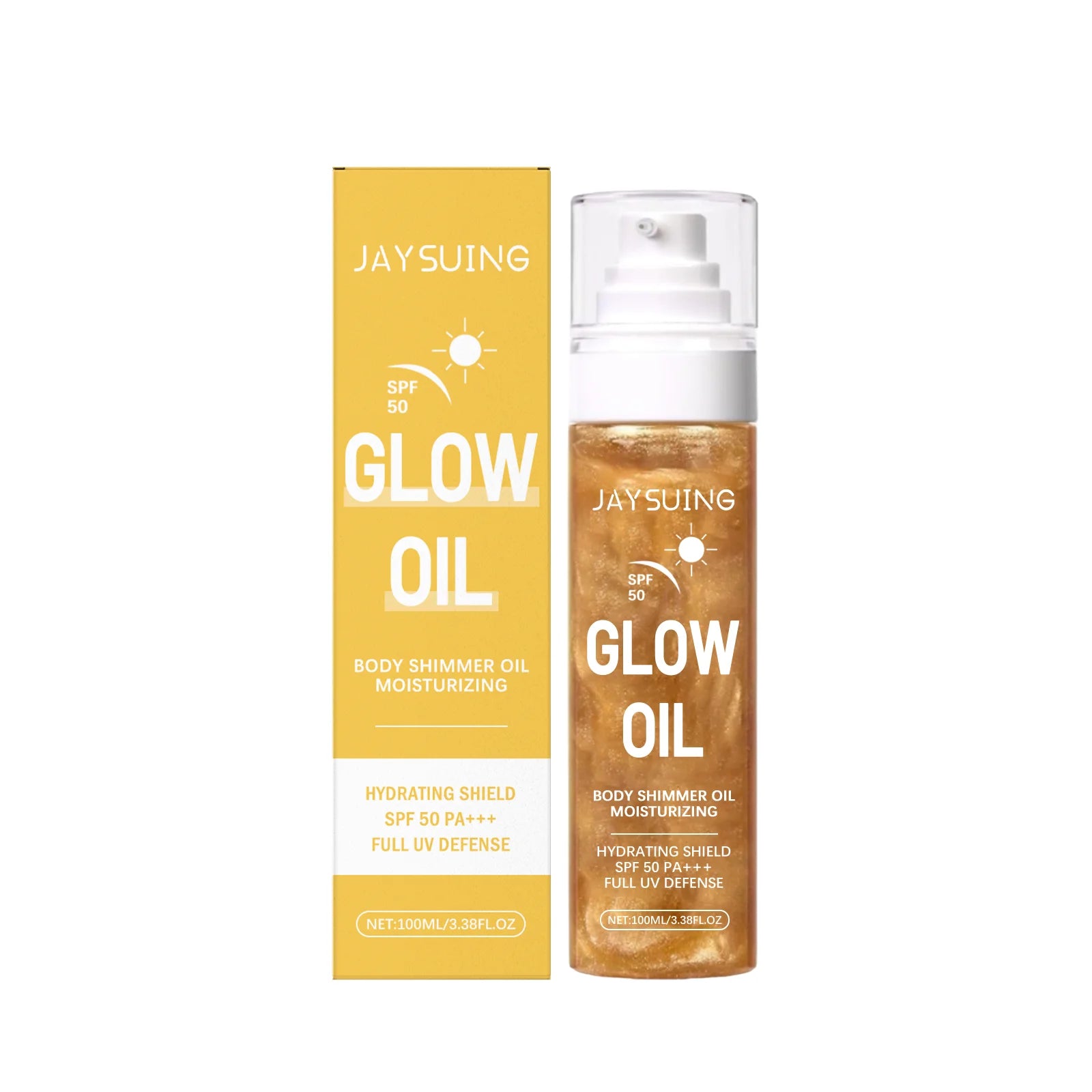 Coconut Sunscreen Oil SPF 50 – Waterproof UV Protection 100ml Sunscreen Oil Zpaxo 100ml 100ml