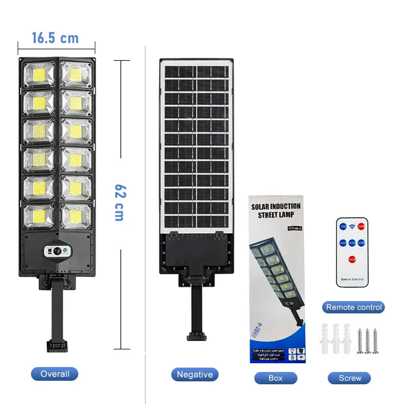 30000LM Solar Flood Light 10000mAh – Remote Control IP65