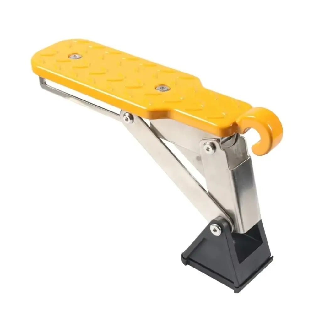 Foldable Car Door Step Universal Aluminum Alloy Lock Hook Foot Pedal Zpaxo