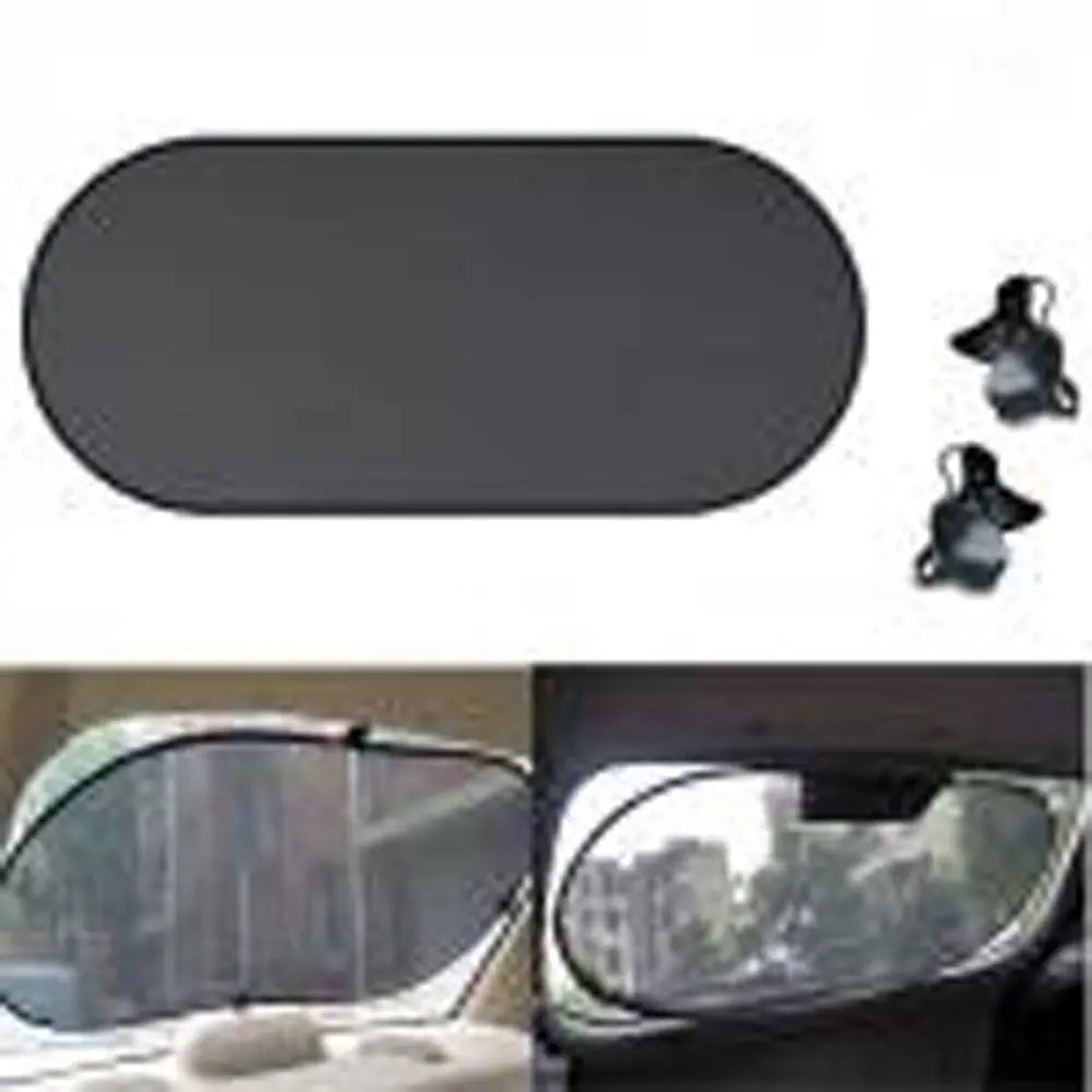 Durable Black Curtain Protector UV Protection Car Sun Shade 3D Zpaxo