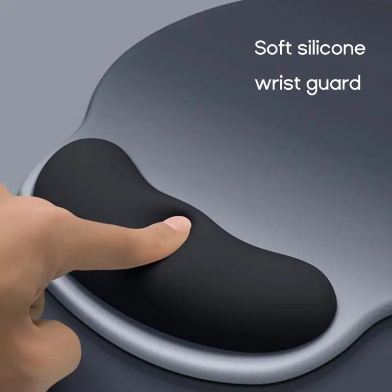 652F Silicone Hand Rest Cushion Pad Wrist Support Mat Gaming Computer Zpaxo