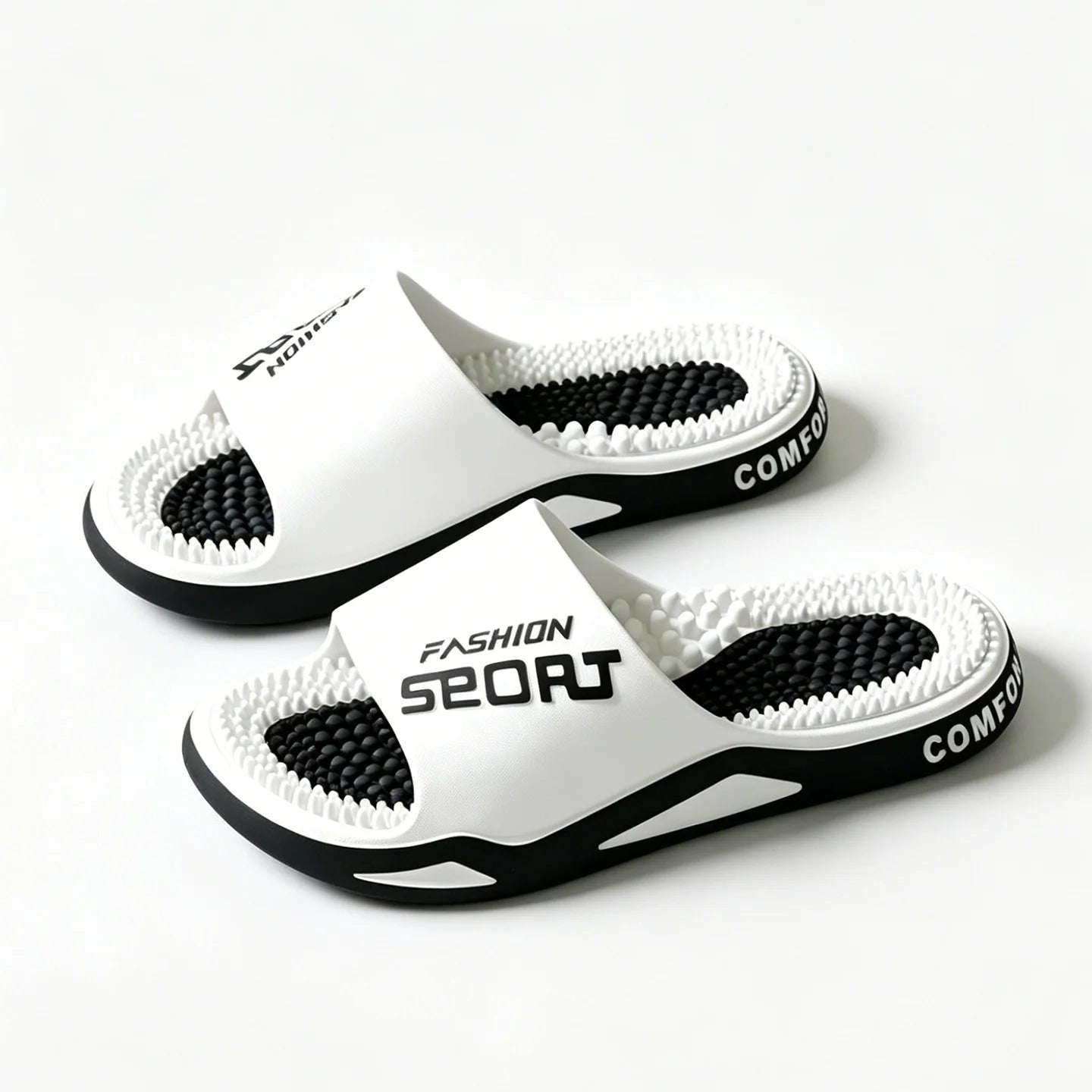Non-slip Outdoor Men Slippers Massage Particles Soft Comfortable