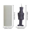 DIY Nutcracker Soldier Candle Silicone Mold Aromatic Soap Making