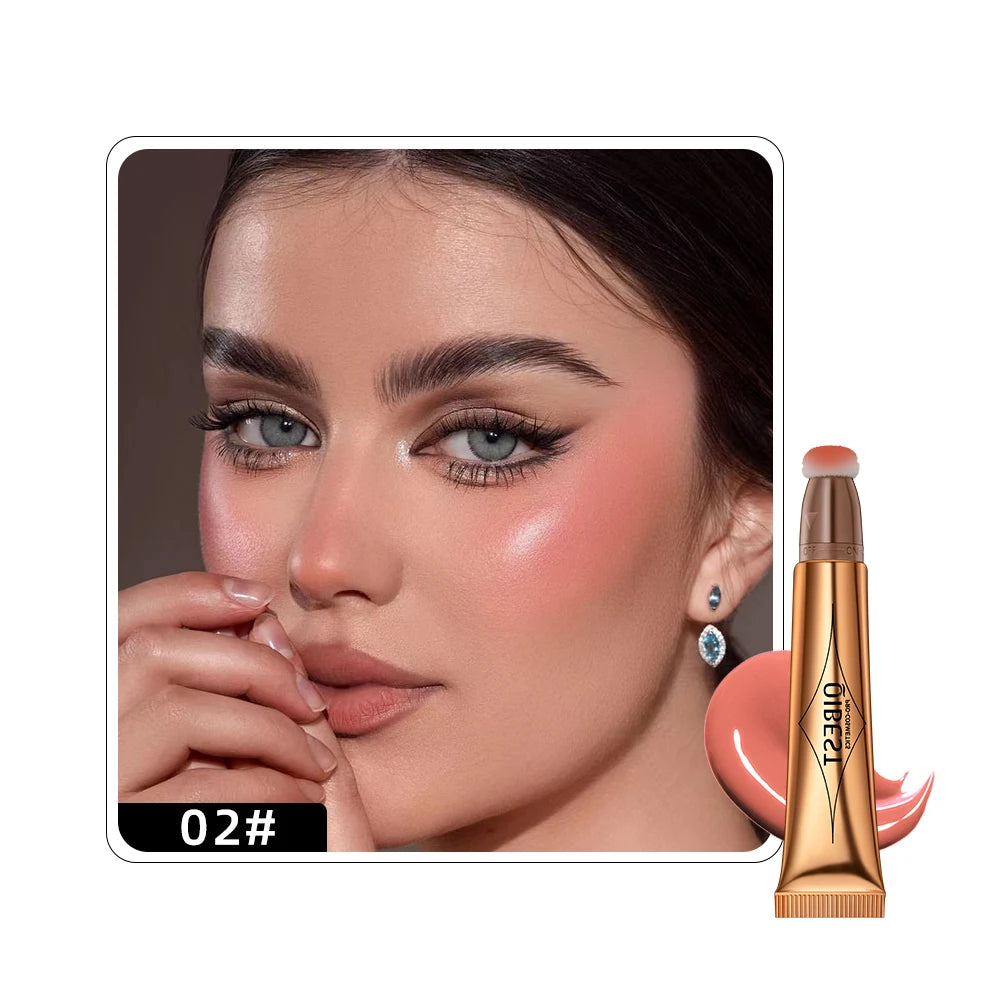 Multi-function Powder Blusher Pen Gloss Eye Shadow One Natural Zpaxo Q2242-02