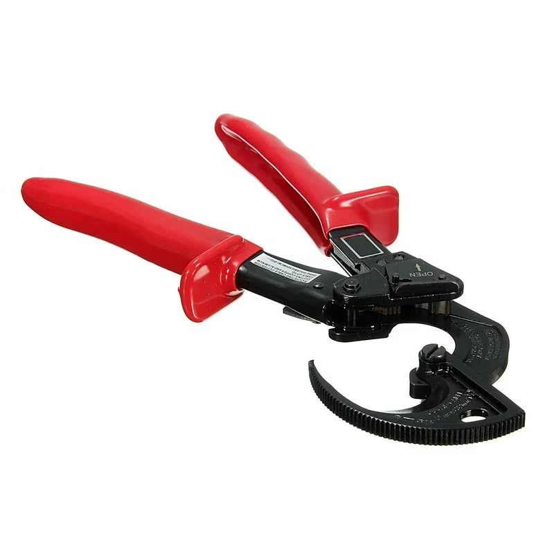 Cutting Pliers Ratchet Cable Cutter Ratcheting Metal Wire Cut Up