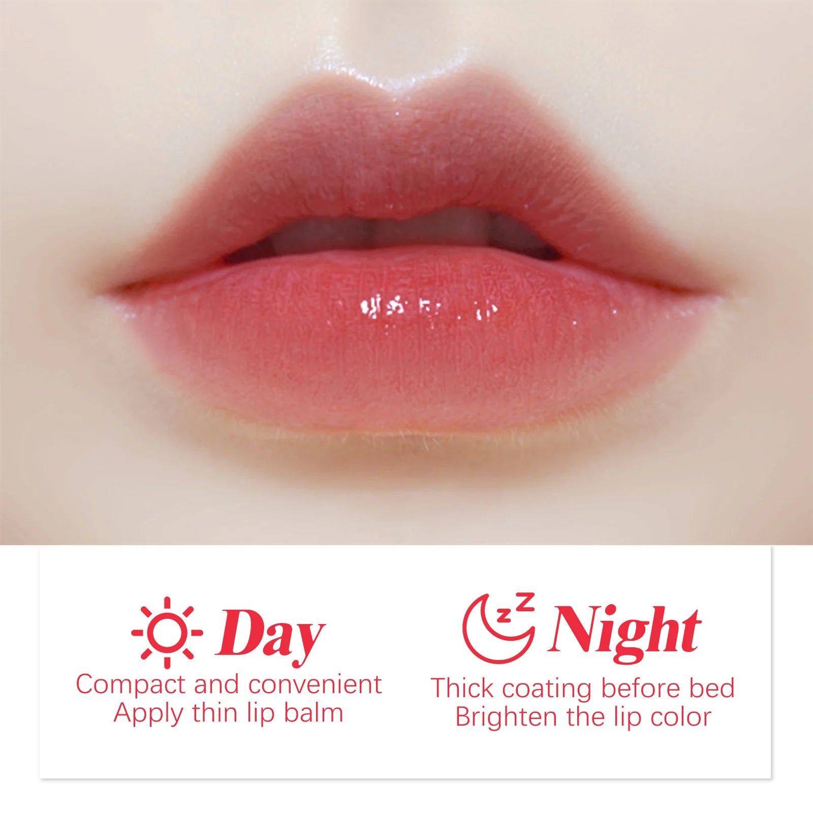 Moisturizing Lip Lines Moisturizing Lip Skin Jelly Lip Mask Moisturizing and Nourishing Repair Night Maintenance Lip Balm Care Zpaxo