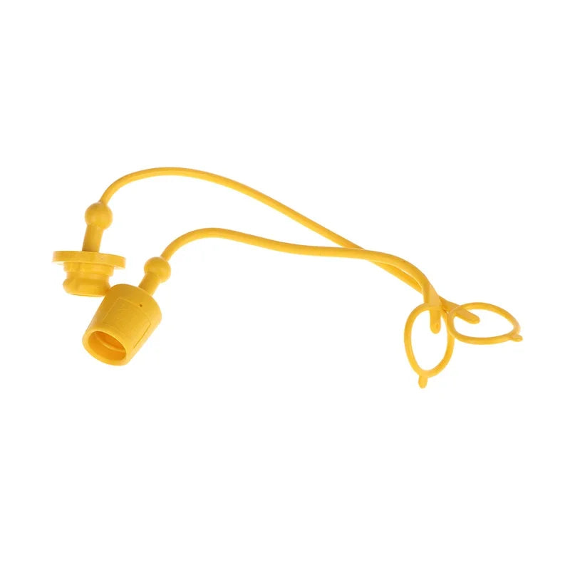 1/5Pairs 1/2 ISO-A Hydraulic Quick Coupler Male Dust Cap And Female Plug Cover Fits Hydraulic Quick Disconnects Coupler Zpaxo 1pair Yellow