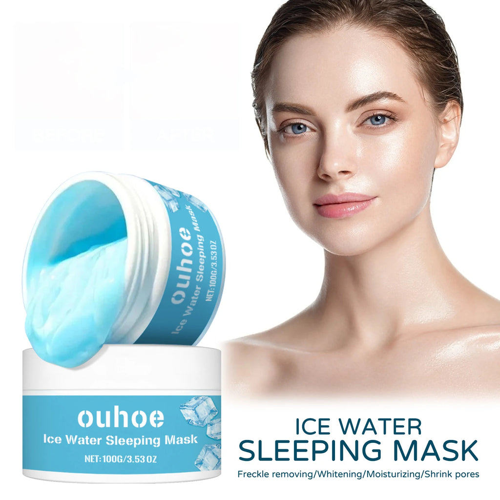Moisturizing Sleeping Mask Fade Melanin Remove Dark Spots Shrink Pores Anti-Aging Hydrating Whitening Firm Wash-Free Face Mask Zpaxo
