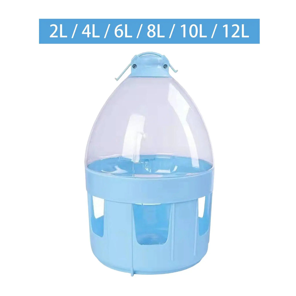 Pigeon Feeder Waterer Pet Supplies Portable Pigeon Automatic Water Feeder Automatic Pigeon Waterer for Quail Canary Drinking Zpaxo