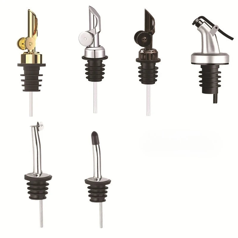 304 Stainless Steel Oil Nozzle – Leak-Proof Bottle Pouring Stopper Oil Pouring Nozzle Zpaxo