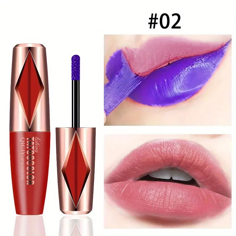 Tear Lip Gloss Matte Lipstick Non-stick Cup Waterproof Makeup