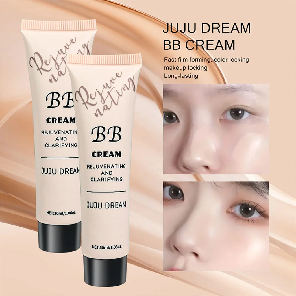 3-in-1 BB Cream -Full Coverage Concealer, Waterproof & Smooth Texture, Daily Makeup Base for Flawless Skin Zpaxo