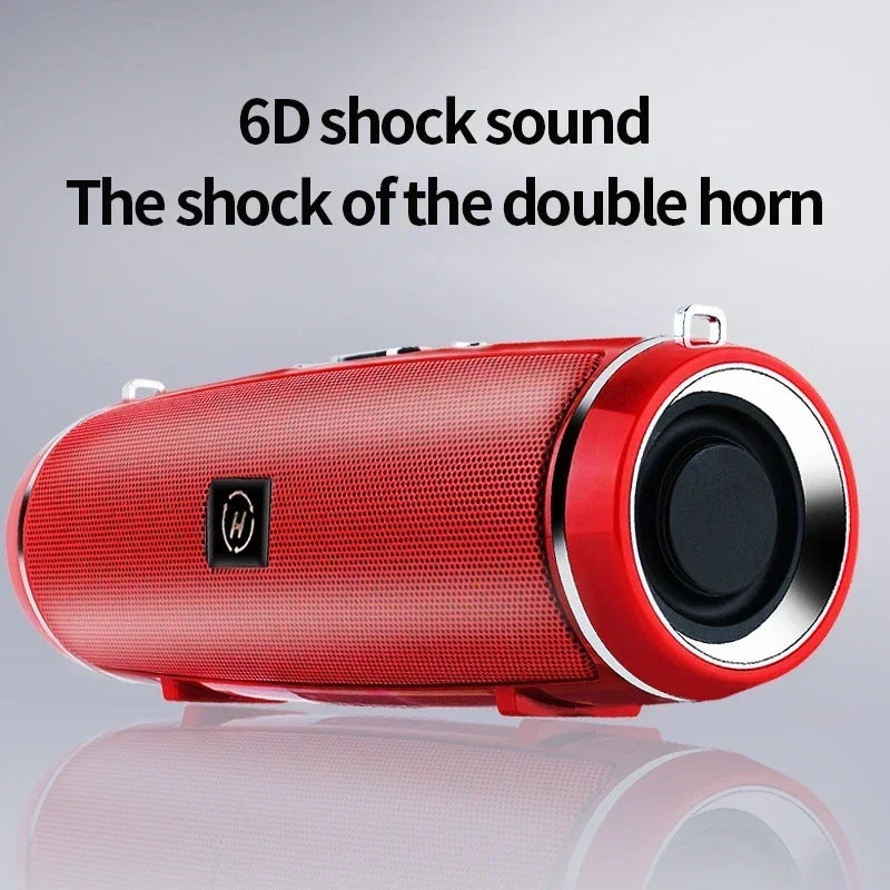 Portable Wireless Speaker Bluetooth 200W High Power Outdoor Audio 3D Stereo Surround TWS FM Voice RHDE Promotion Zpaxo