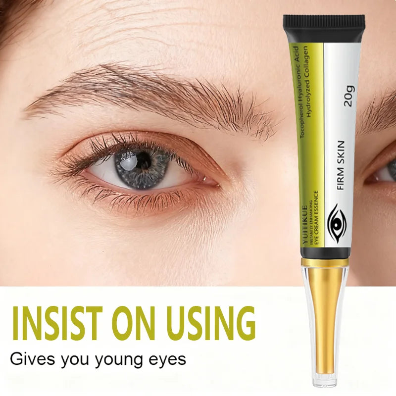 YUITIKUE Instant Firm Eye Cream – Hyaluronic Acid & Collagen Eye Cream Zpaxo
