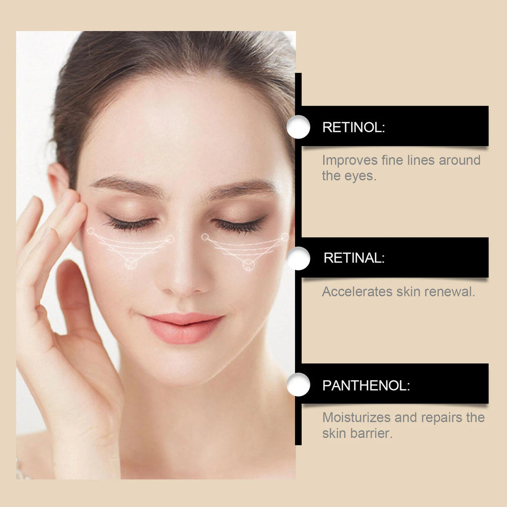 Hoygi Retinol Eye Cream – Dark Circles, Wrinkles & Puffiness Retinol Eye Cream Zpaxo