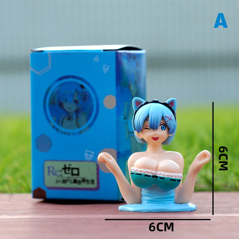 Kawaii Anime Car Dashboard Figurine – Kanako Bobblehead Doll