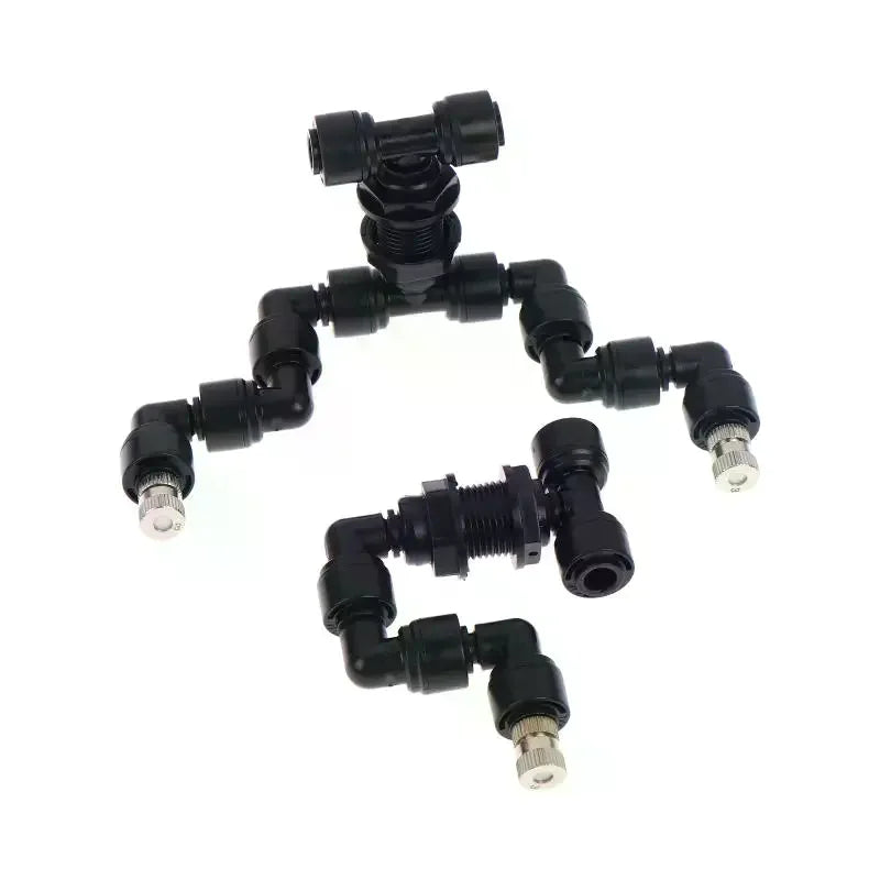 4 Head Garden Watering Reptile Fogger Mister Quick Connecting Nozzle Zpaxo