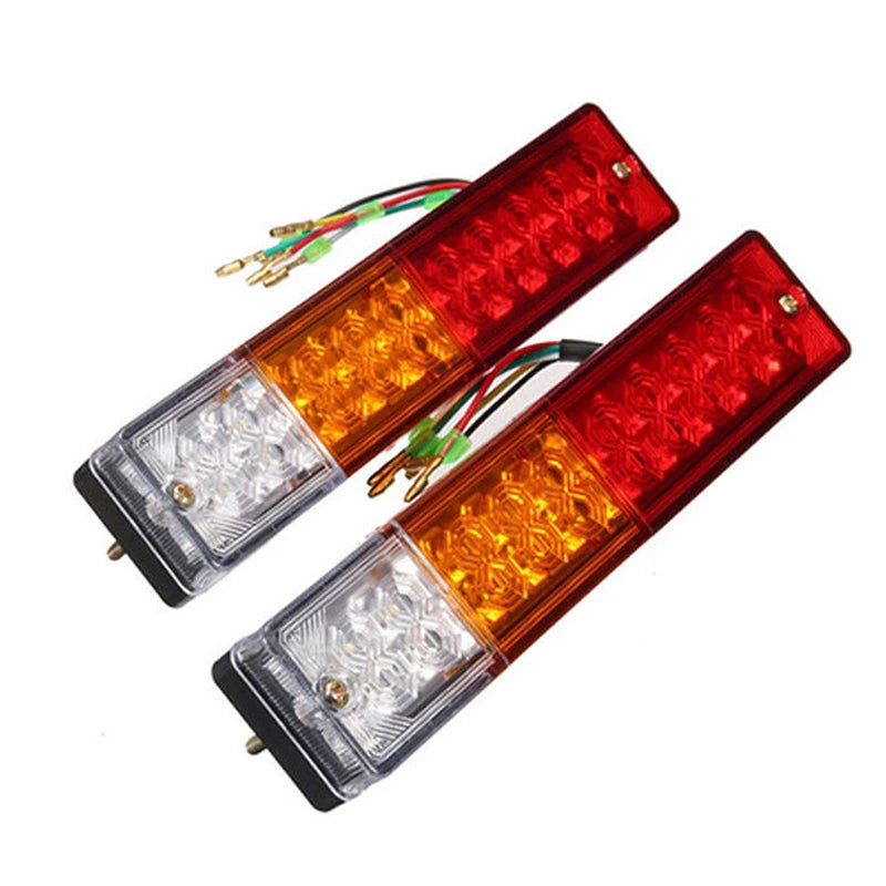 12V 20 LED Tail Light Taillight Turn Signal Indicator Stop Lamp Rear