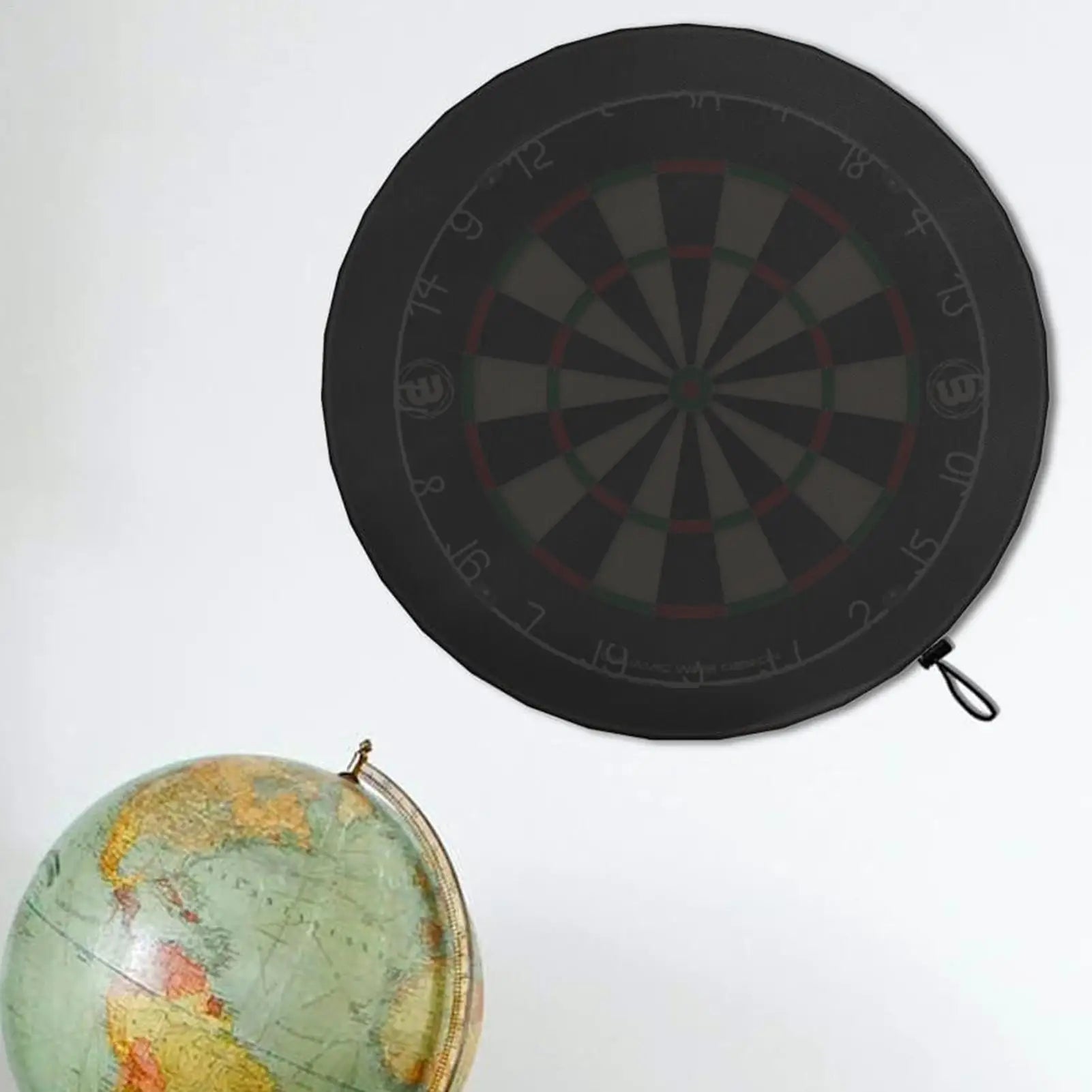 Dartboard Waterproof Cover 24Inch Dart Board 600D Oxford Dustproof Sturdy Storage Bag Oxford Waterproof Protective Dartboard Zpaxo