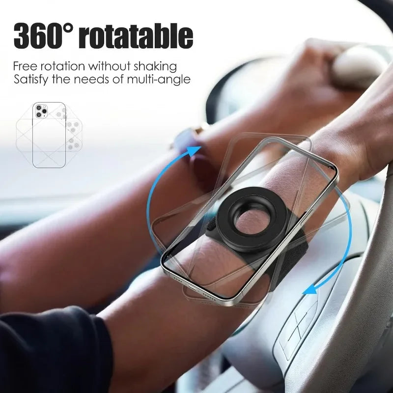 Magnetic Arm Phone Holder for Running – iPhone & Samsung