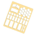 652F Easy Installs Silicone Anti Slip Mouse Stickers Resist Sweat and Provide Secure Handling Mouse Controller Set Zpaxo White CN
