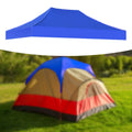 Canopy Top Cover Sunshade Tent Cover Replacement Rainproof 3x2M Gazebo Roof Canopy Tent Top for Canopy Camping Beach Patio Zpaxo Blue