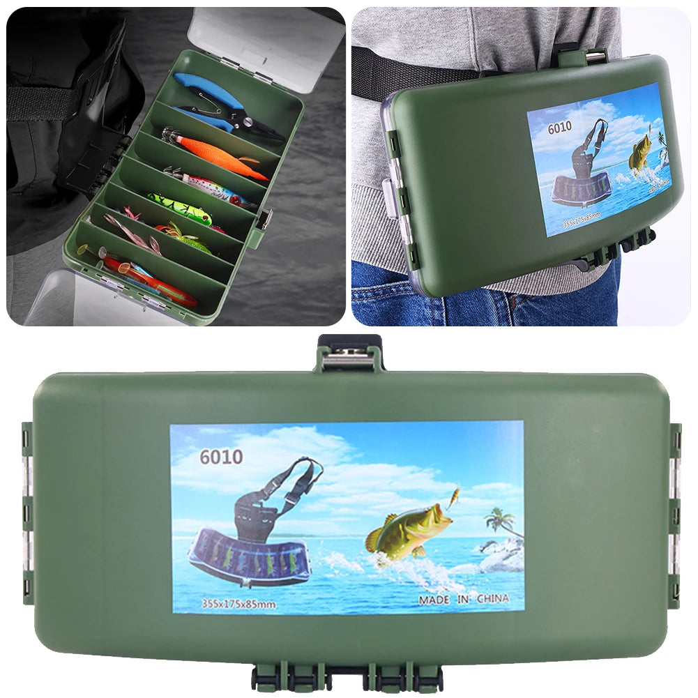 Fishing Belt Bag Bait Storage Box Large Capacity Fish Lure Tackle